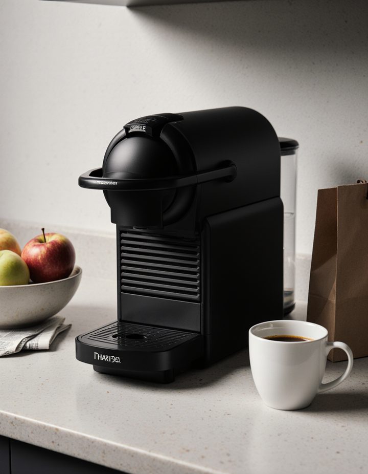 Machine à café installée chez un client