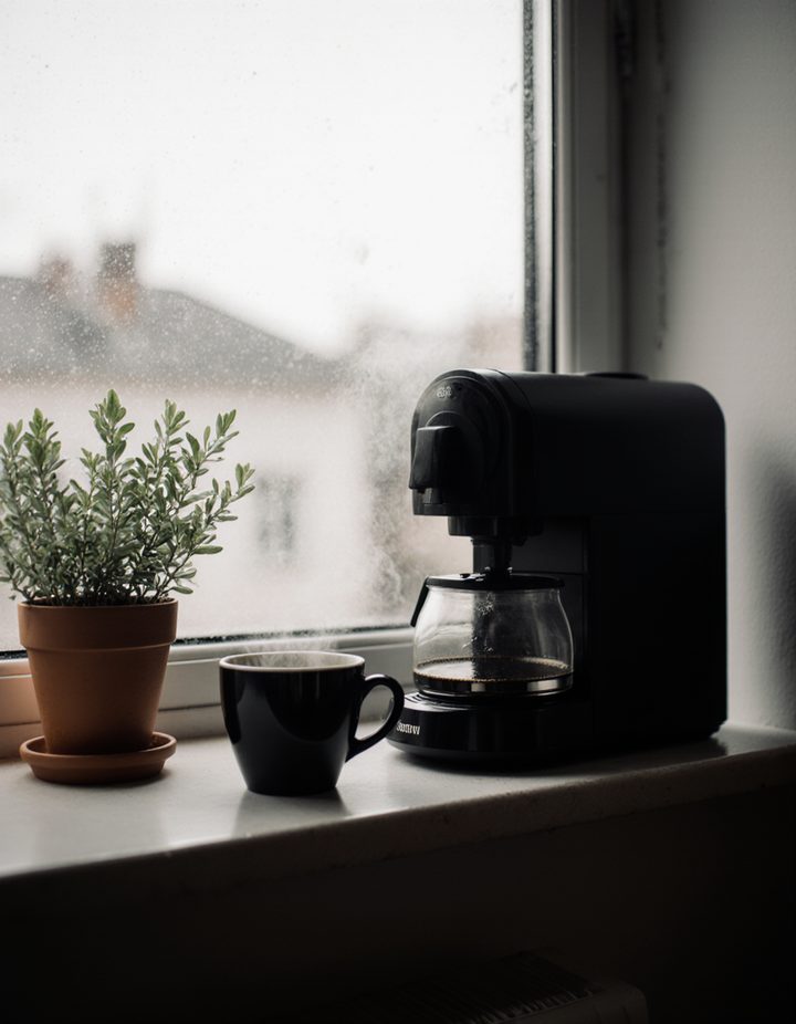 Machine à café installée chez un client