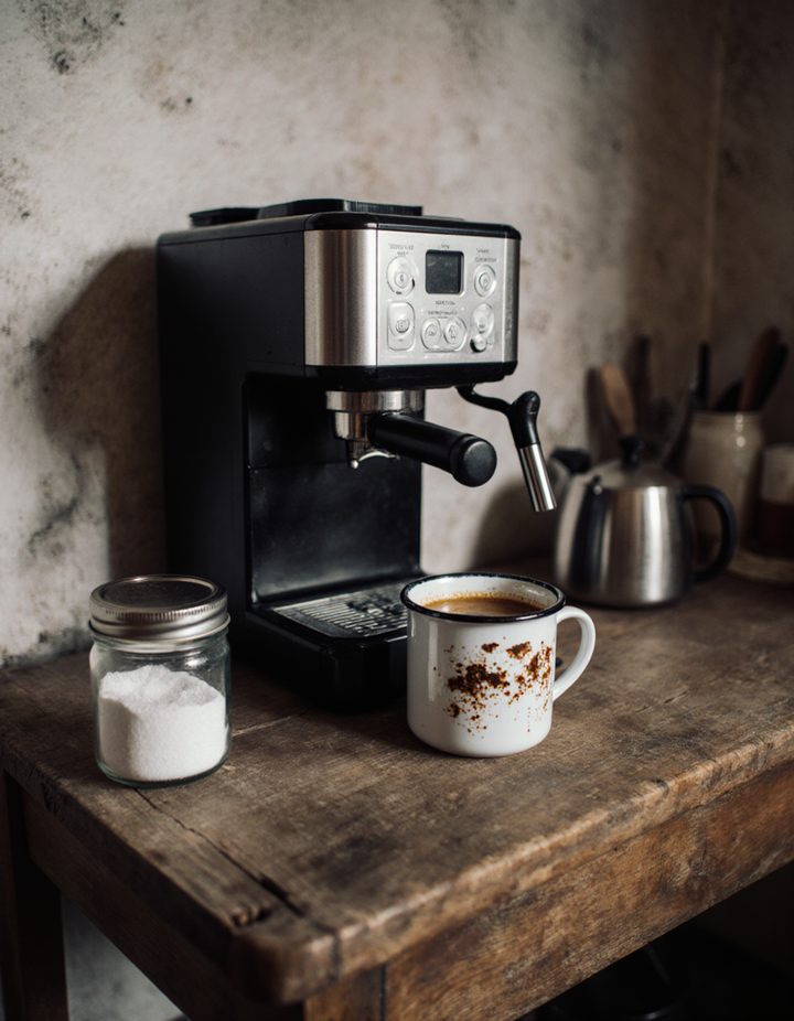 Machine à café installée chez un client